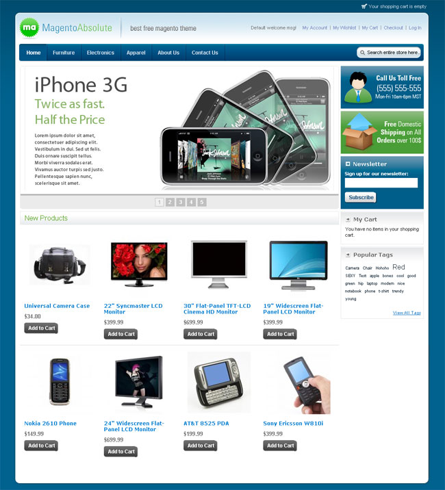 Web Design Sample 1