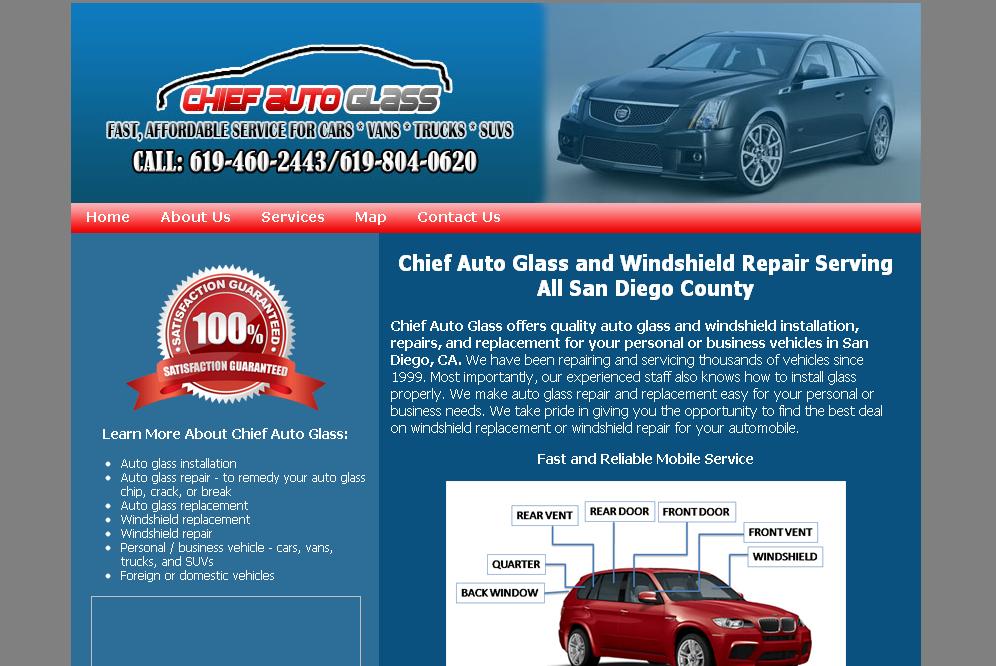 chiefautoglasssandiego.com